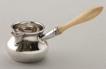 Antique Silver Miniature Brandy Saucepan - Richard Sibley, Thomas of Bond Street